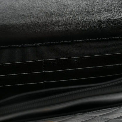 Chanel Lambskin Quilted Sweetheart Wallet On Chain WOC Black 7 of 14