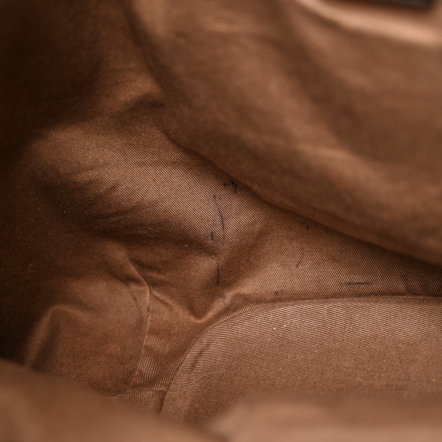 Visetos Drawstring Shopper Cognac