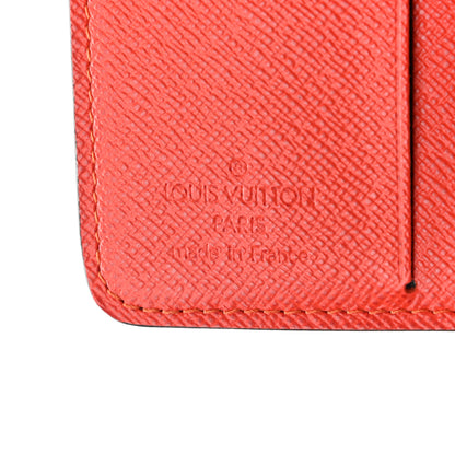 Louis Vuitton Monogram Perforated Compact Zipped Wallet Orange 6 of 6