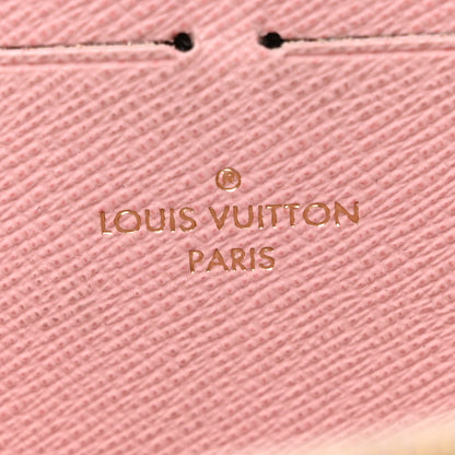 Louis Vuitton Monogram Zippy Wallet Rose Ballerine 6 of 15