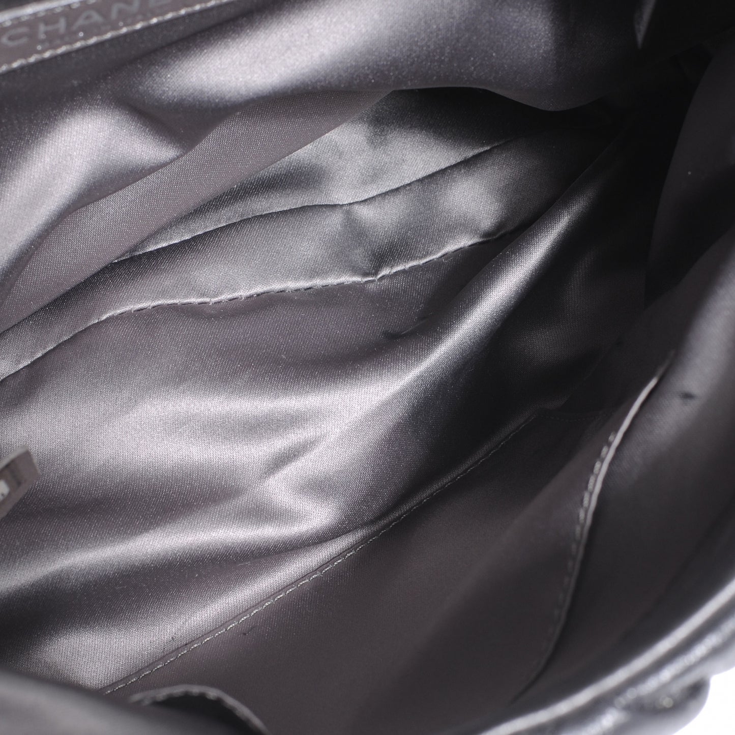 Lambskin Bubble Quilt Flap Bag Black