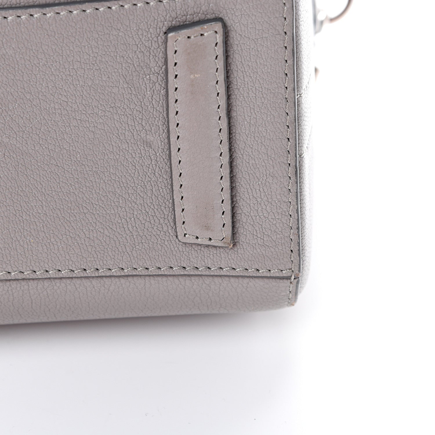 Givenchy Sugar Goatskin Mini Antigona Pearl Grey 12 of 15