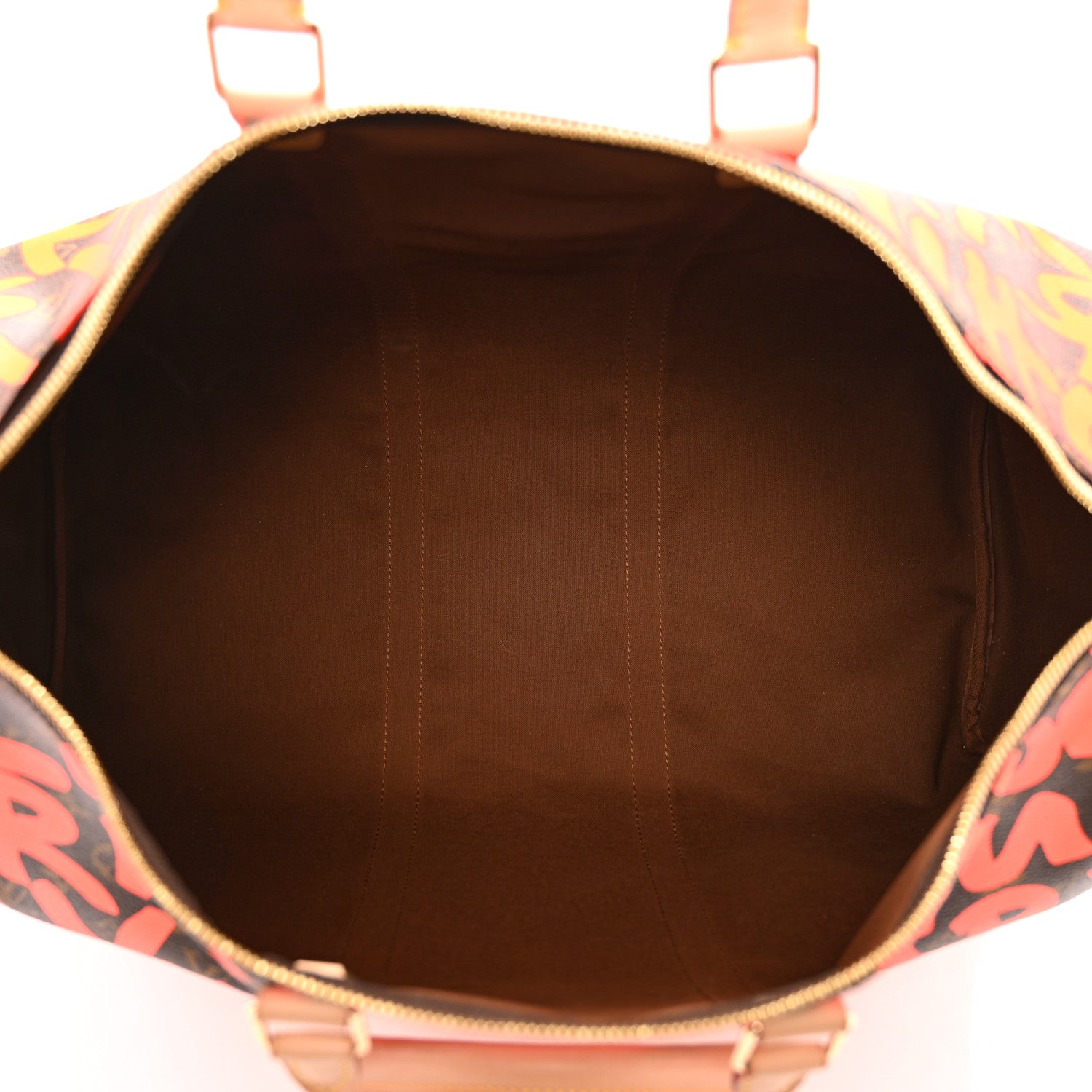 Louis Vuitton Monogram Graffiti Keepall 50 Orange 5 of 9