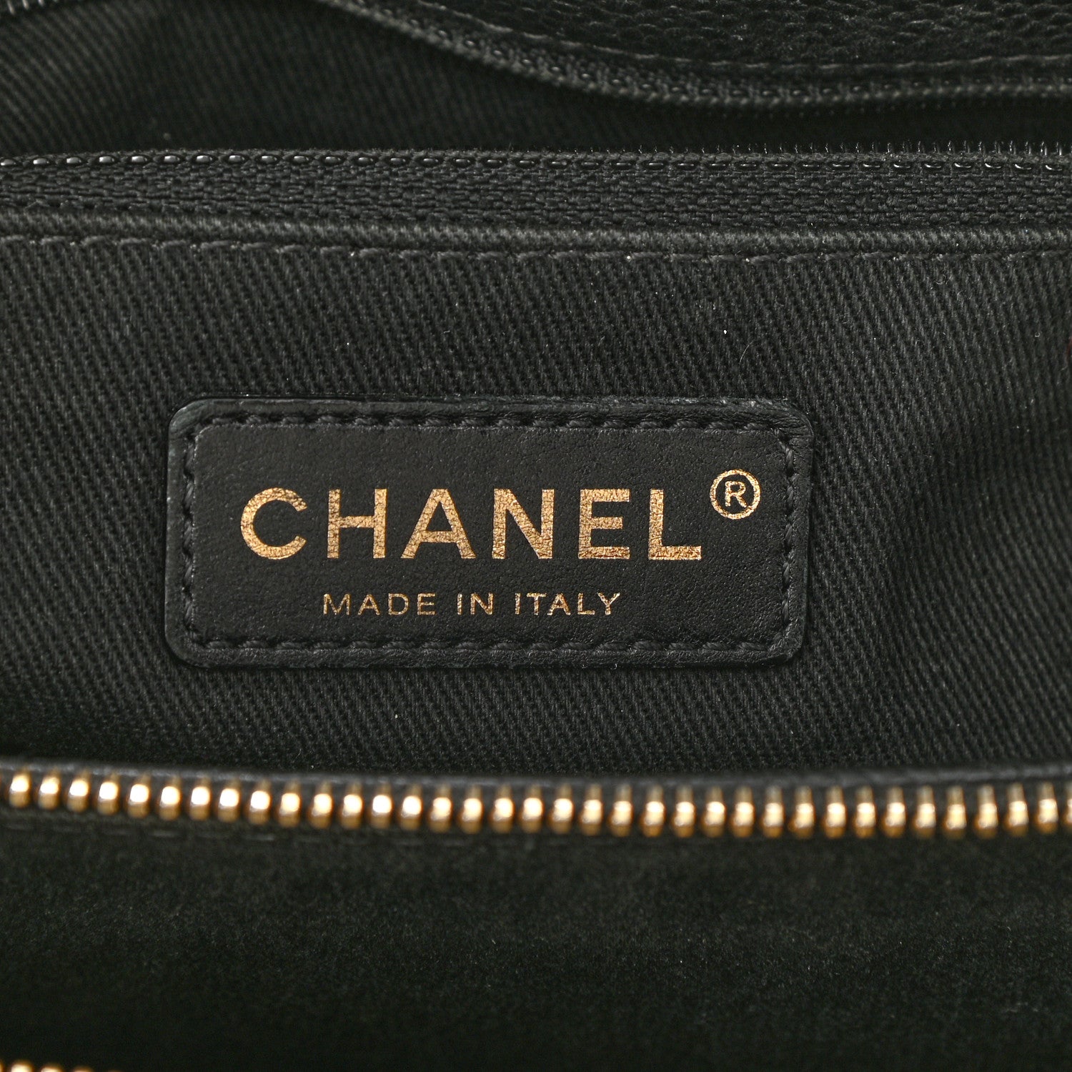 Chanel Caviar Quilted CC Timeless Soft Tote Black 6 of 11