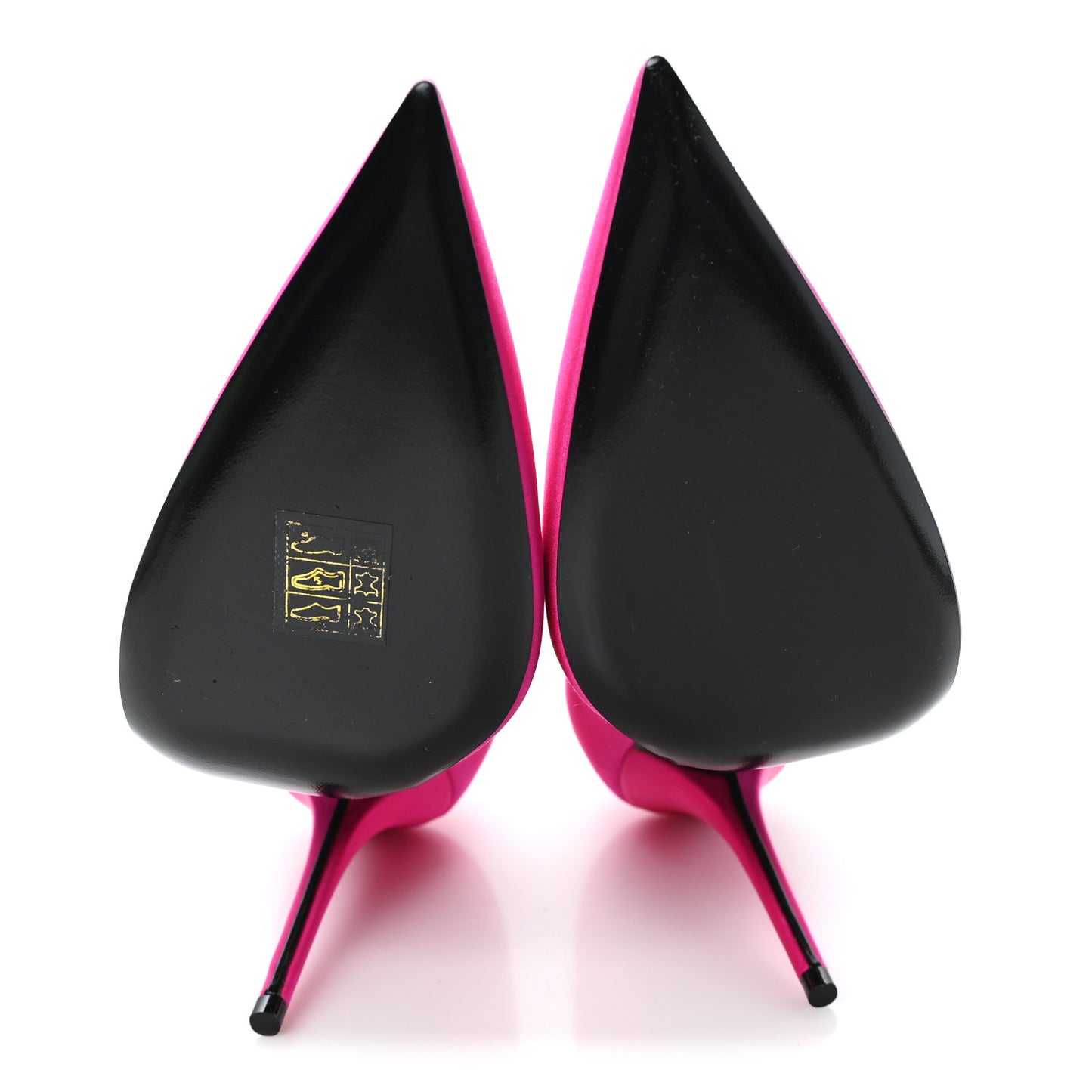 Satin Crepe Marylin 110 Pumps 36.5 Fuchsia