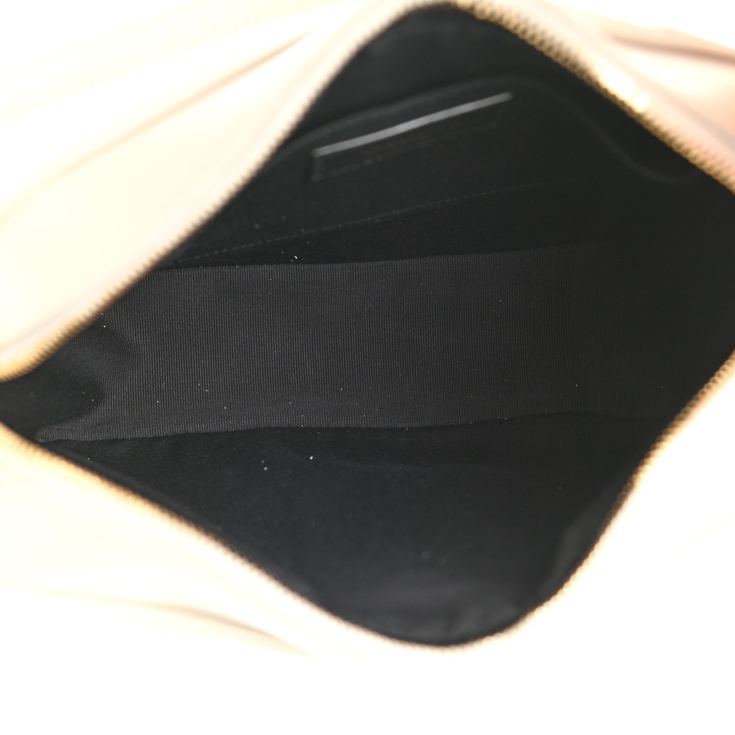 Calfskin Matelasse Monogram Lou Camera Bag Crema Soft