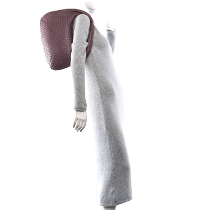 Bottega Veneta Nappa Intrecciato Medium Veneta Hobo Lilac 2 of 9