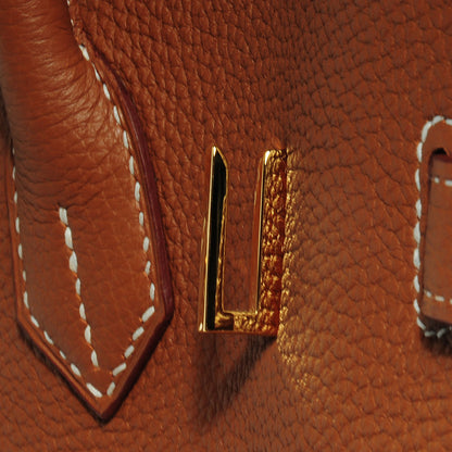 Hermes Togo Birkin 35 Gold 8 of 23