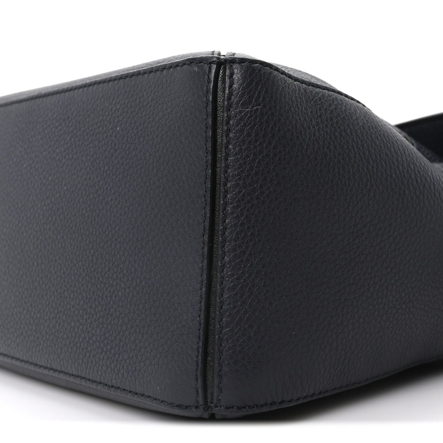 Calfskin Small Puzzle Bag Midnight Blue Black