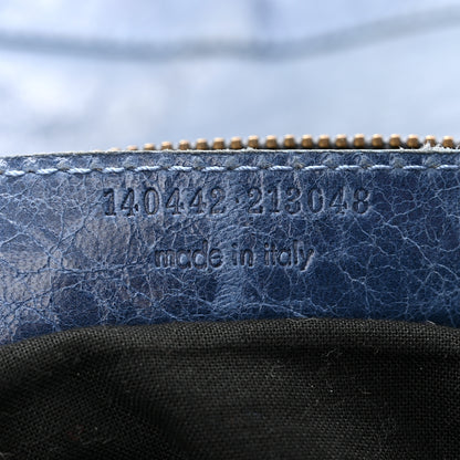 Balenciaga Agneau Classic Hardware Day Hobo Marine 8 of 11