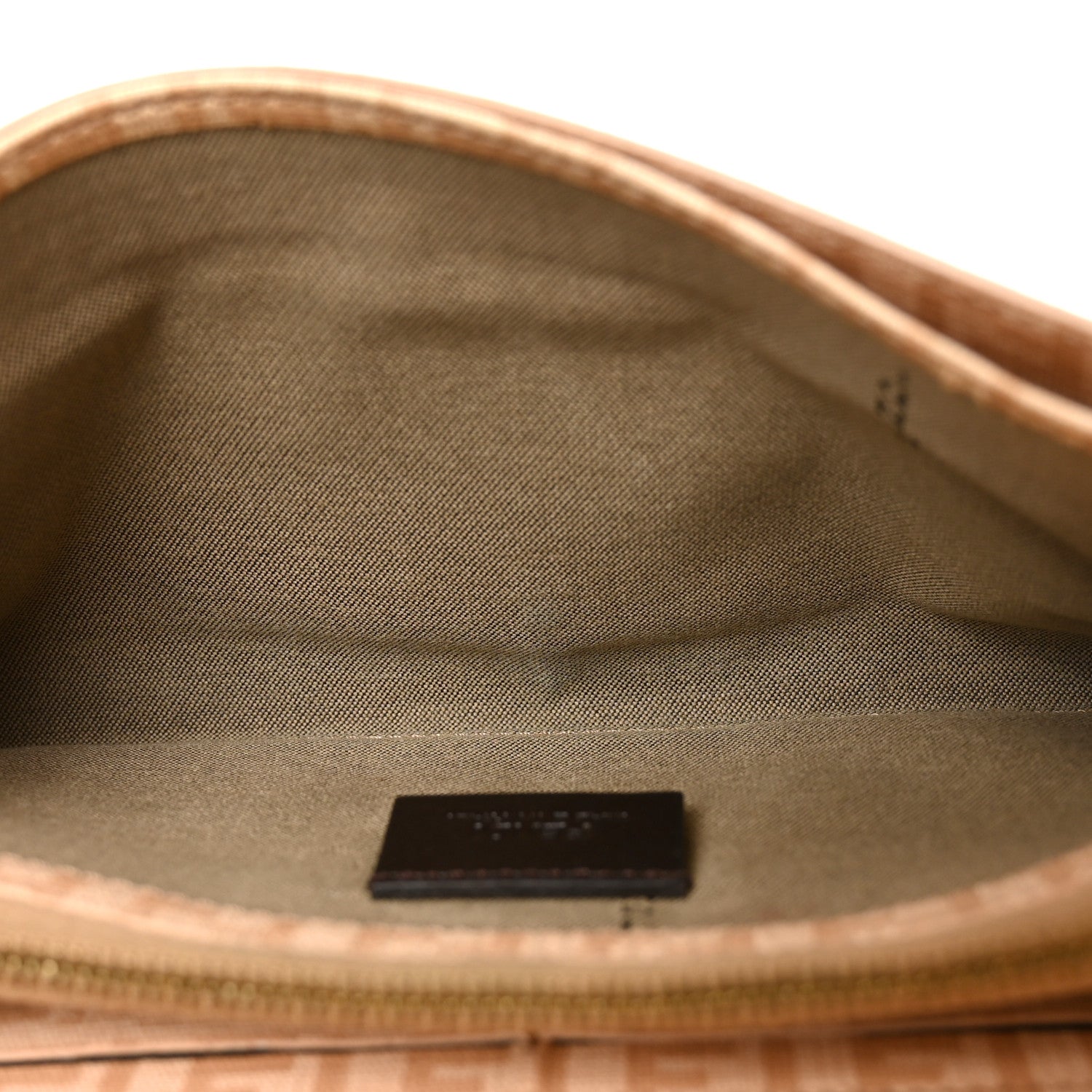 Fendi Zucchino Spalmati Forever Continental Wallet Camelia 5 of 9