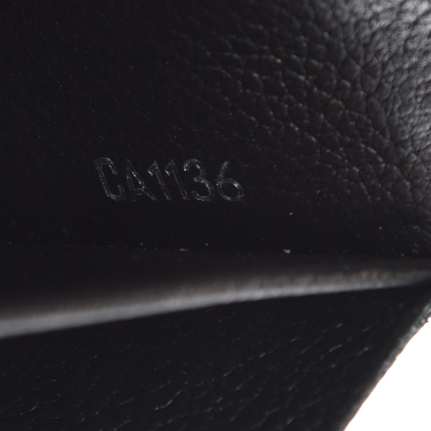 Louis Vuitton Calfskin Lockme II Wallet Black 7 of 8