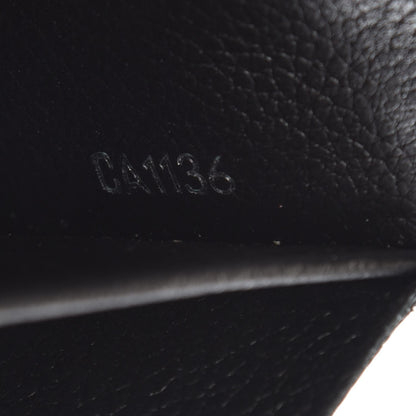 Louis Vuitton Calfskin Lockme II Wallet Black 7 of 8