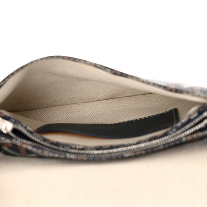 Goyard Goyardine Plumet Wallet Clutch Navy 6 of 11