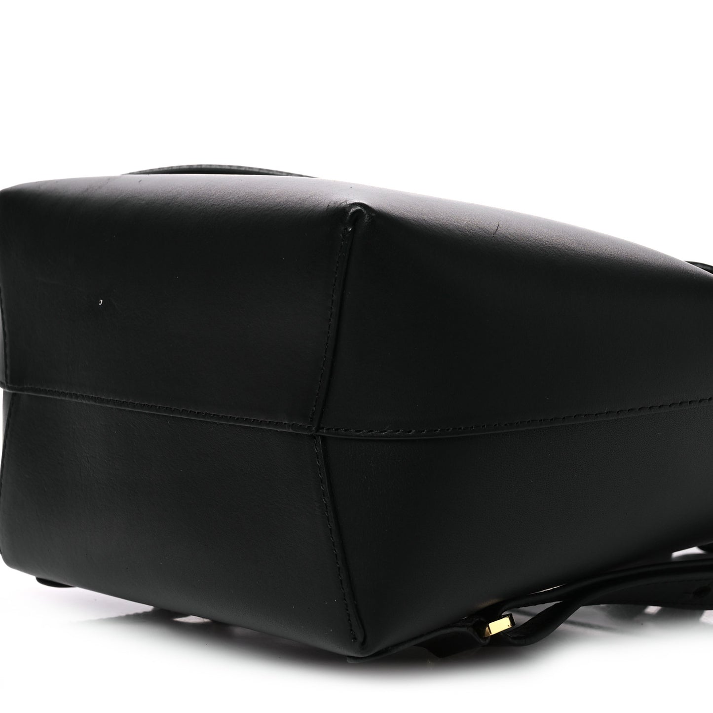 Vegetable Tanned Calfskin Mini Backpack Black Flamma
