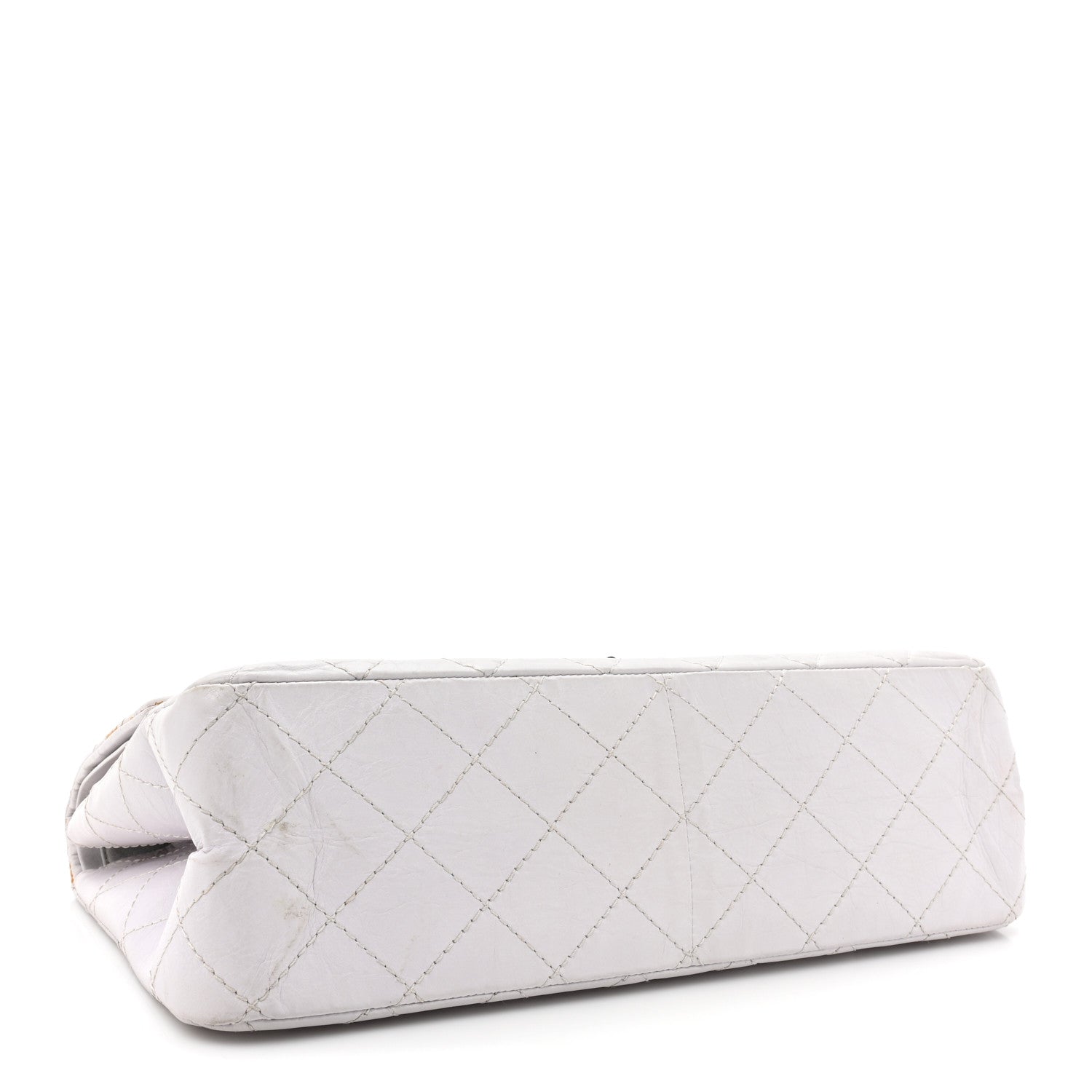 Chanel Aged Calfskin Quilted 2.55 Reissue 227 Flap White 4 of 18