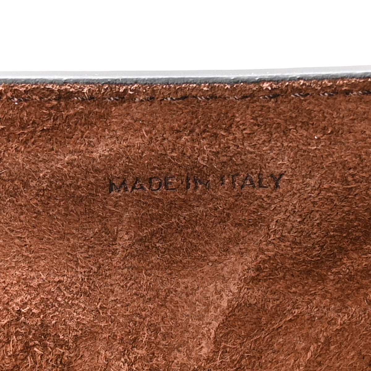 Celine Shiny Lambskin Soft Triomphe Little Half Moon Bag Soft Tan 7 of 11