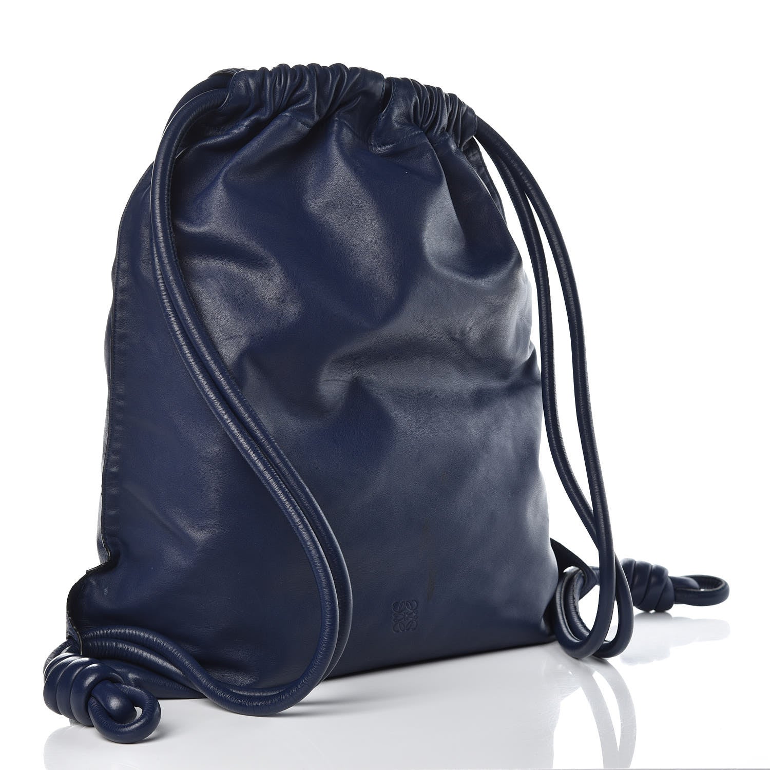 Loewe Calfskin Yago Knot Bag Navy 3 of 14