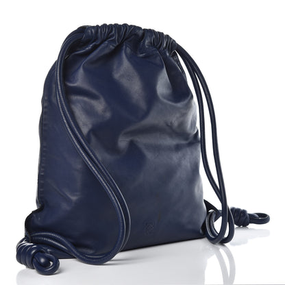Loewe Calfskin Yago Knot Bag Navy 3 of 14