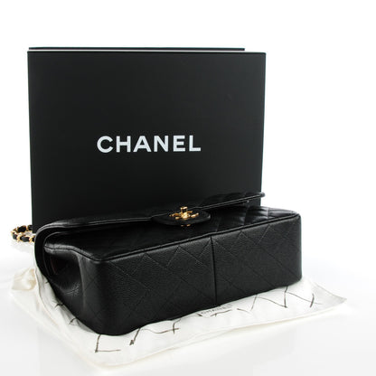 Chanel Caviar Quilted Jumbo Double Flap Black 4 of 8