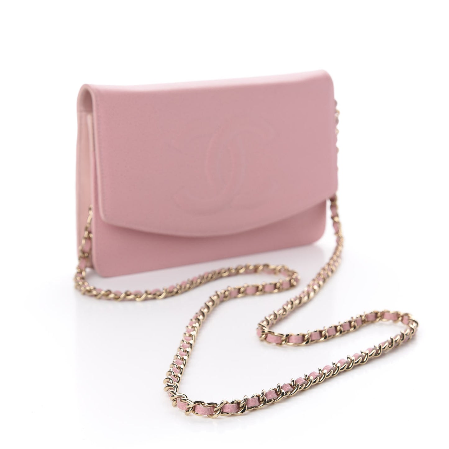 Caviar Timeless CC Wallet On Chain WOC Pink
