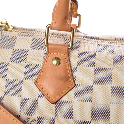 Louis Vuitton Damier Azur Speedy Bandouliere 30 9 of 11
