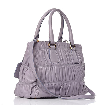 Prada Nappa Gaufre Tote Glicine 3 of 12
