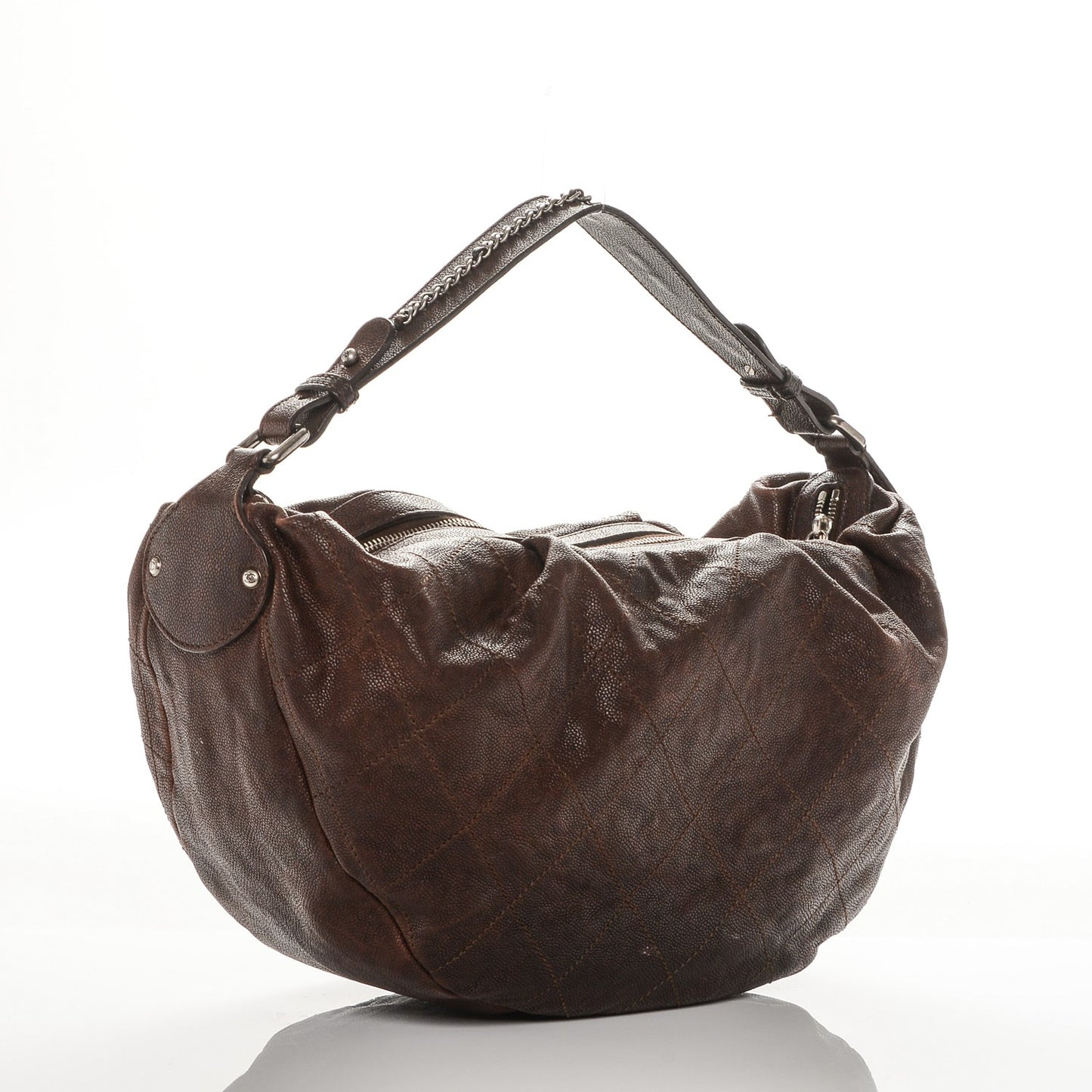 Caviar Outdoor Ligne Large Hobo Brown