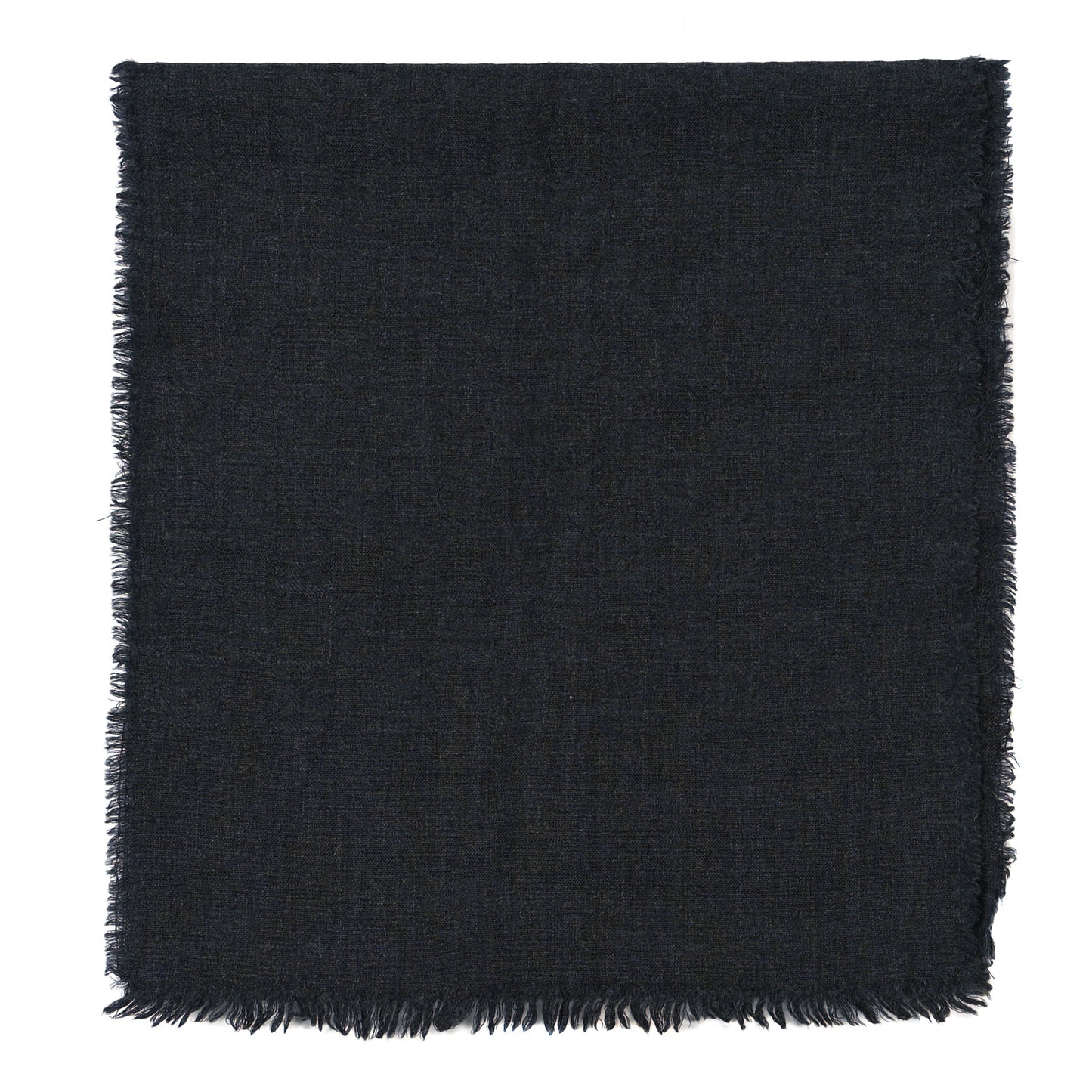 Wool FF Scarf Blue