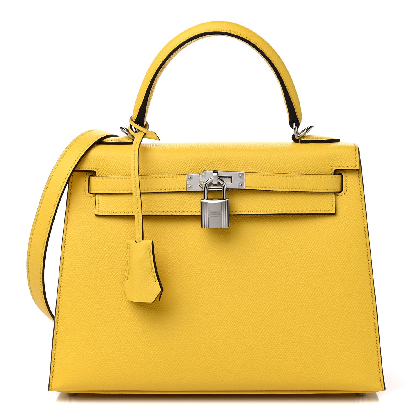 Epsom Kelly Sellier 25 Jaune De Naples