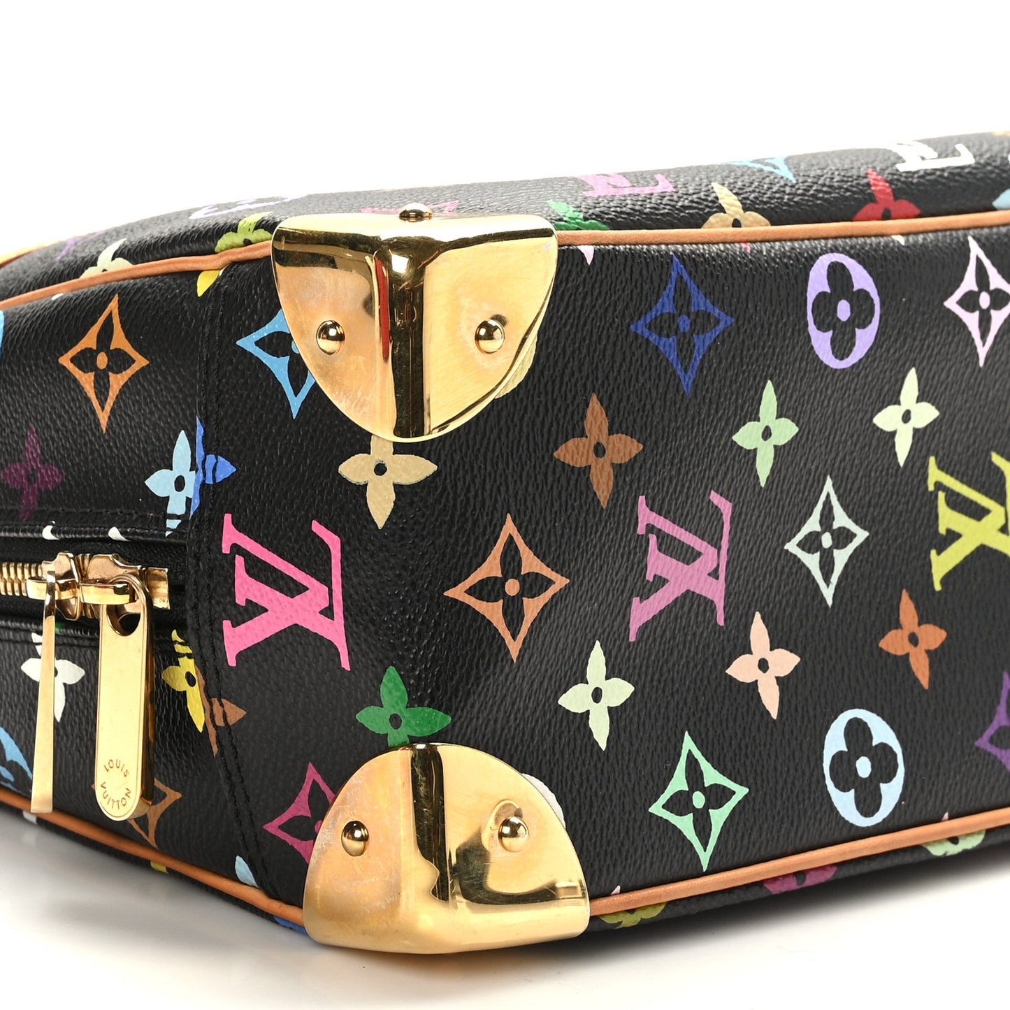 Monogram Multicolor Trouville Black