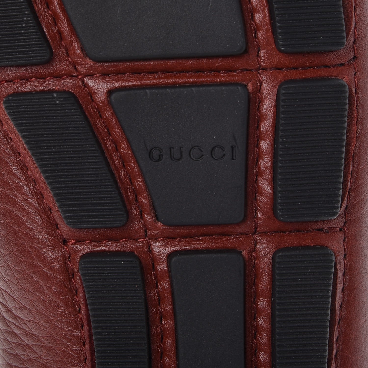 Gucci Cellarius Soft Interlocking G Driver Loafers 40 Deep Carminio 6 of 9