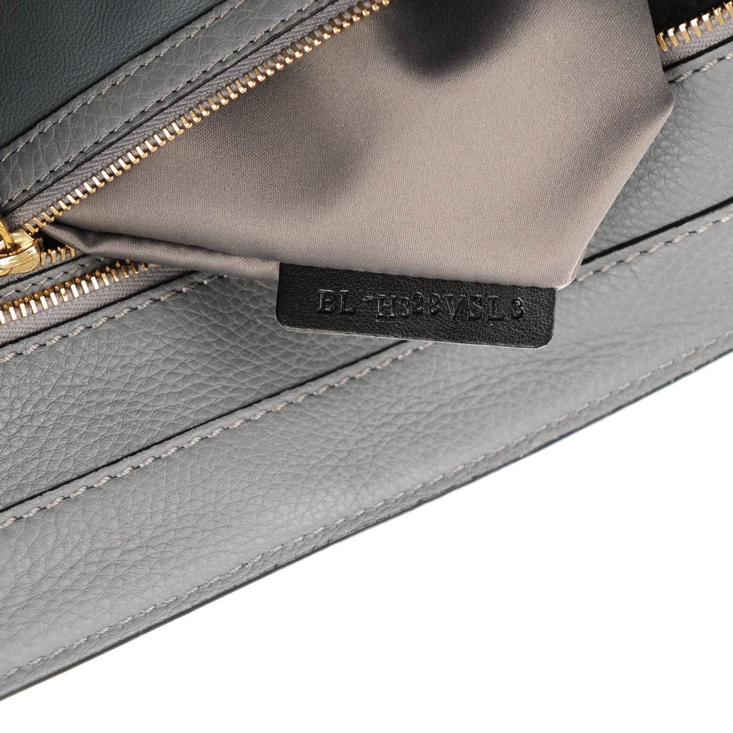 Grained Calfskin Small To Be Cool Tote Grigio Perla