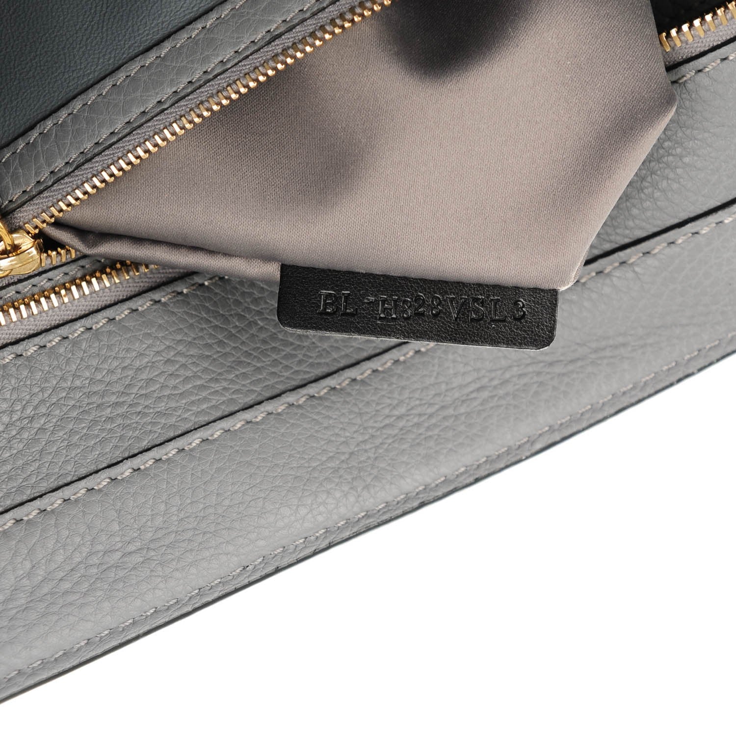 Valentino Garavani Grained Calfskin Small To Be Cool Tote Grigio Perla 9 of 9