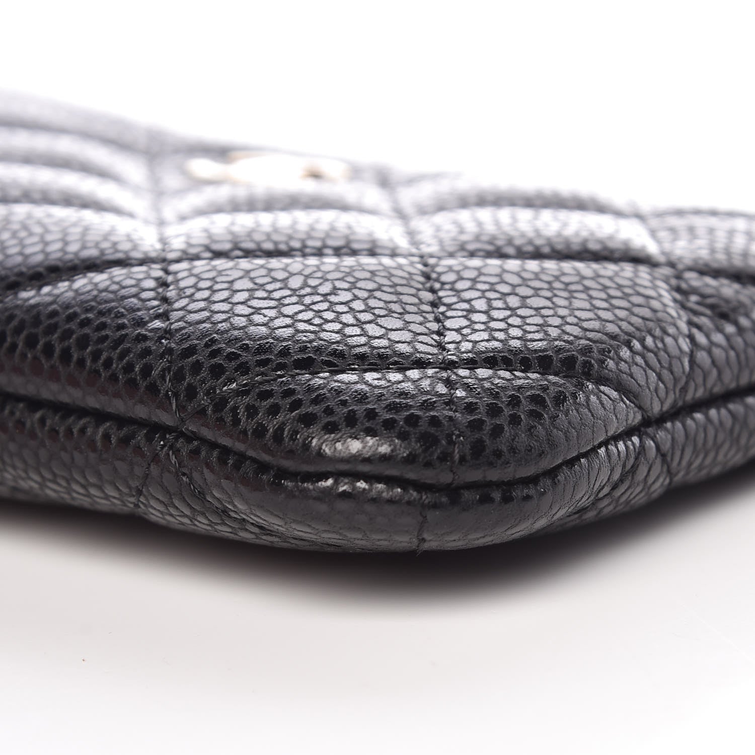 Chanel Caviar Quilted Small Cosmetic Case Black 9 of 9