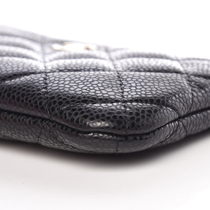 Chanel Caviar Quilted Small Cosmetic Case Black 9 of 9