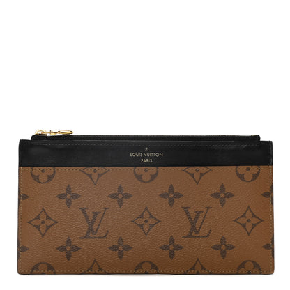 Louis Vuitton Reverse Monogram Slim Purse 1 of 12
