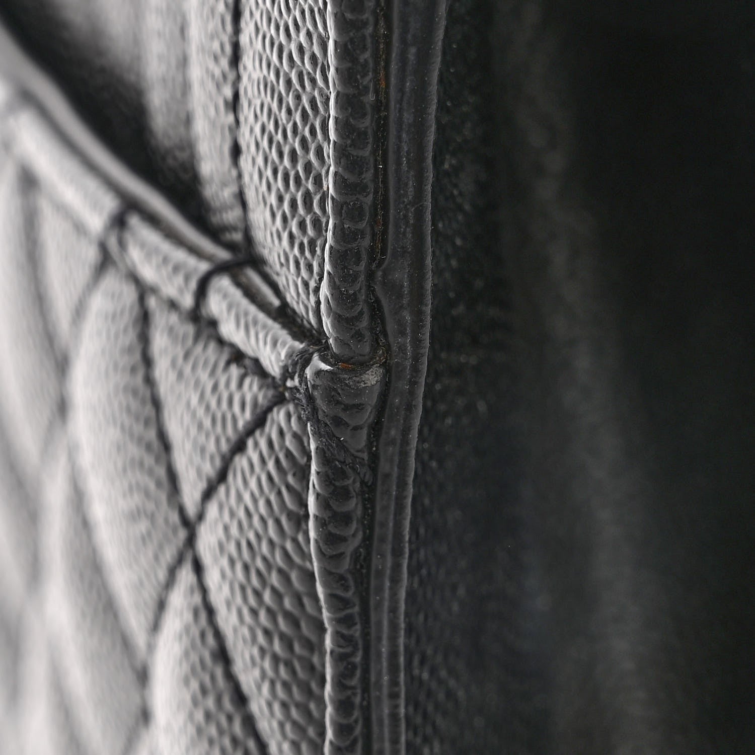 Saint Laurent Grain De Poudre Textured Mixed Matelasse Triquilt Medium Monogram Satchel Black 12 of 12