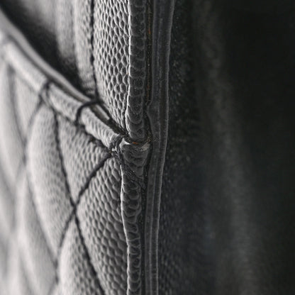 Saint Laurent Grain De Poudre Textured Mixed Matelasse Triquilt Medium Monogram Satchel Black 12 of 12