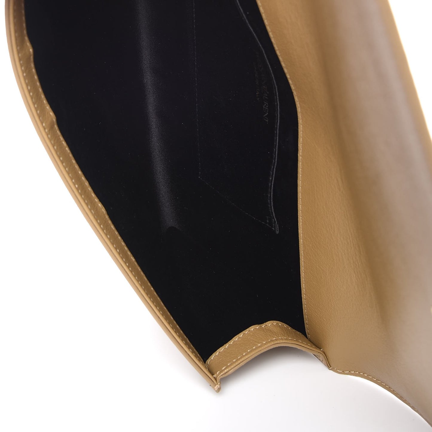 Calfskin Large Belle De Jour Clutch Beige