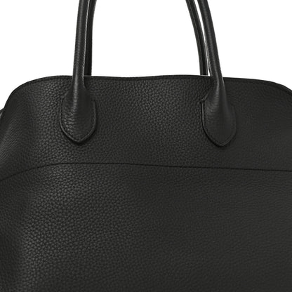 The Row Matte Grained Calfskin Soft Margaux 15 Black 7 of 9