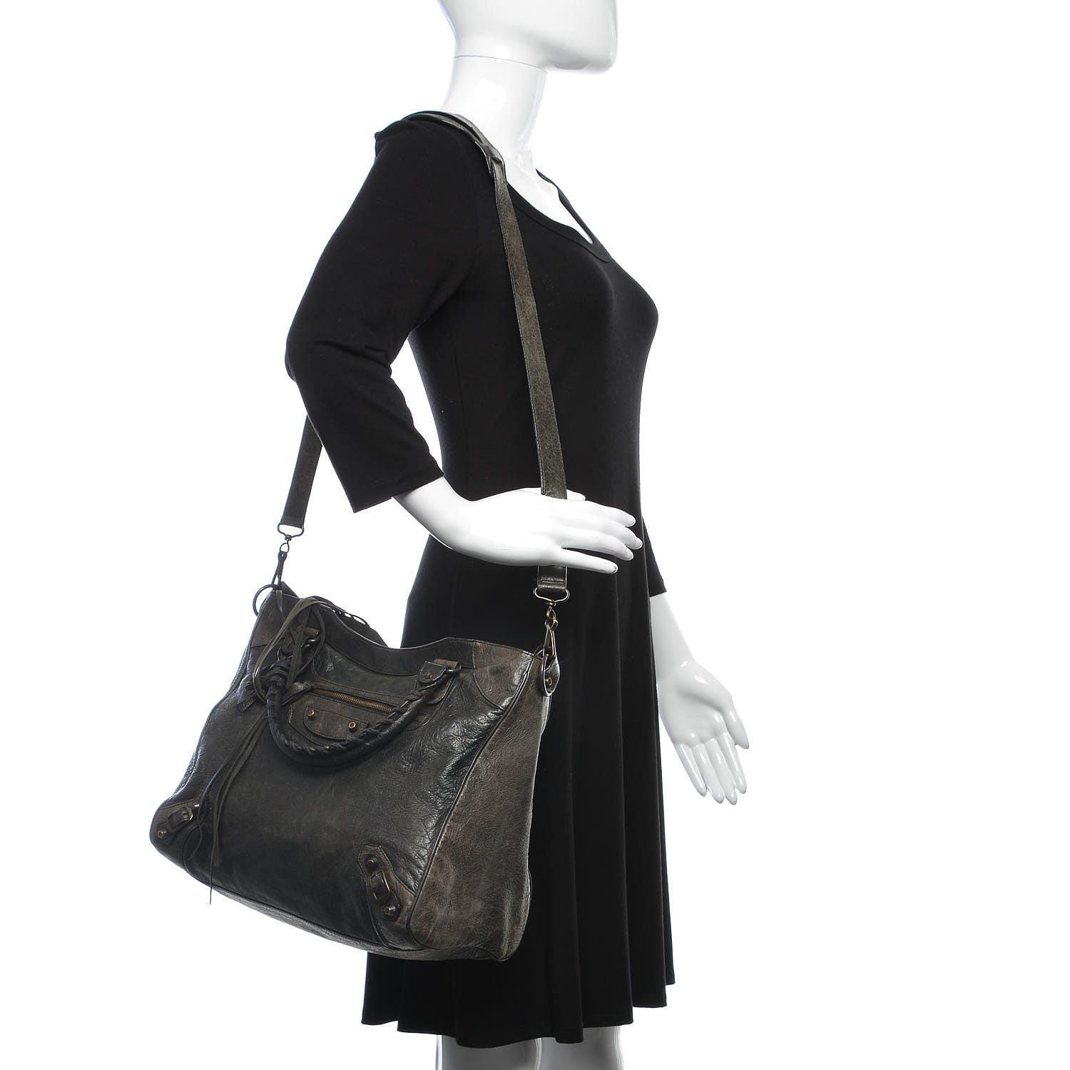 Balenciaga Agneau Classic Hardware Velo Black 2 of 9