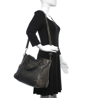 Balenciaga Agneau Classic Hardware Velo Black 2 of 9