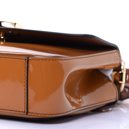 Chloe Spazzolato Sfumato Calfskin Small C Double Carry Autumnal Brown 8 of 18
