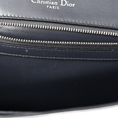 Christian Dior Metallic Patent Micro-Cannage Medium Diorama Flap Bag Silver 12 of 12