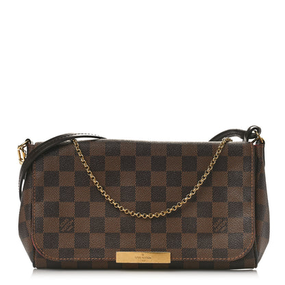 Louis Vuitton Damier Ebene Favorite MM 2 of 11