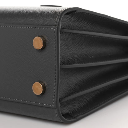 Saint Laurent Grained Calfskin Nano Sac de Jour Fog 9 of 10