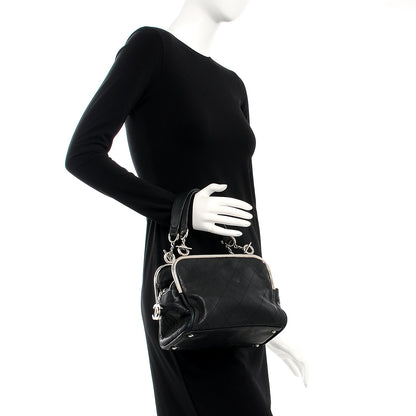 Chanel Lambskin Ultimate Soft Frame Bag Black 2 of 10