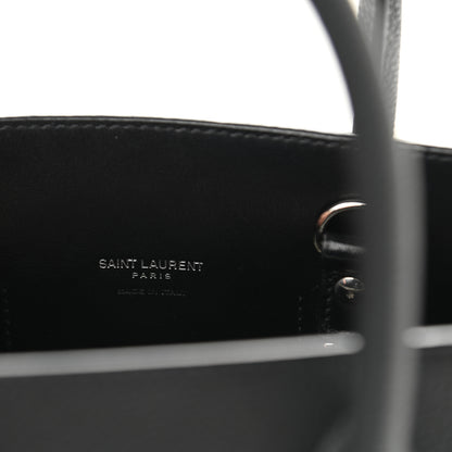 Saint Laurent Grained Calfskin Baby Sac De Jour Black 6 of 9