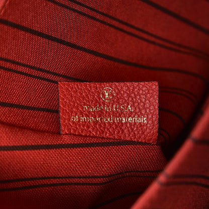Louis Vuitton Empreinte Pochette Metis Scarlet 7 of 9